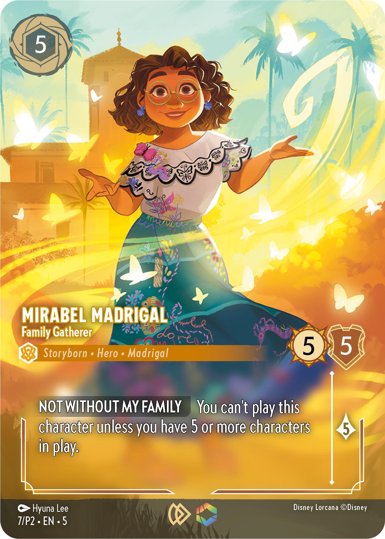 Mirabel Madrigal - Family Gatherer (Store Championship) (7) [Promo Cards] | Total Play