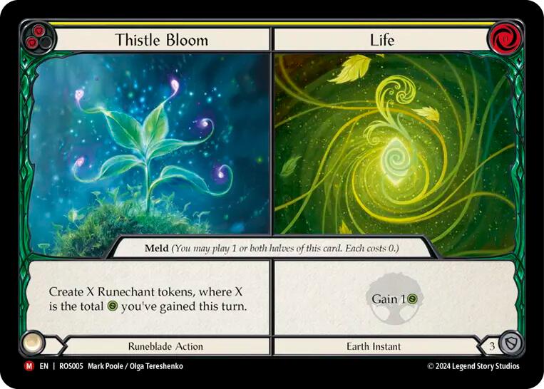 Thistle Bloom // Life [ROS005] (Rosetta)  Rainbow Foil | Total Play