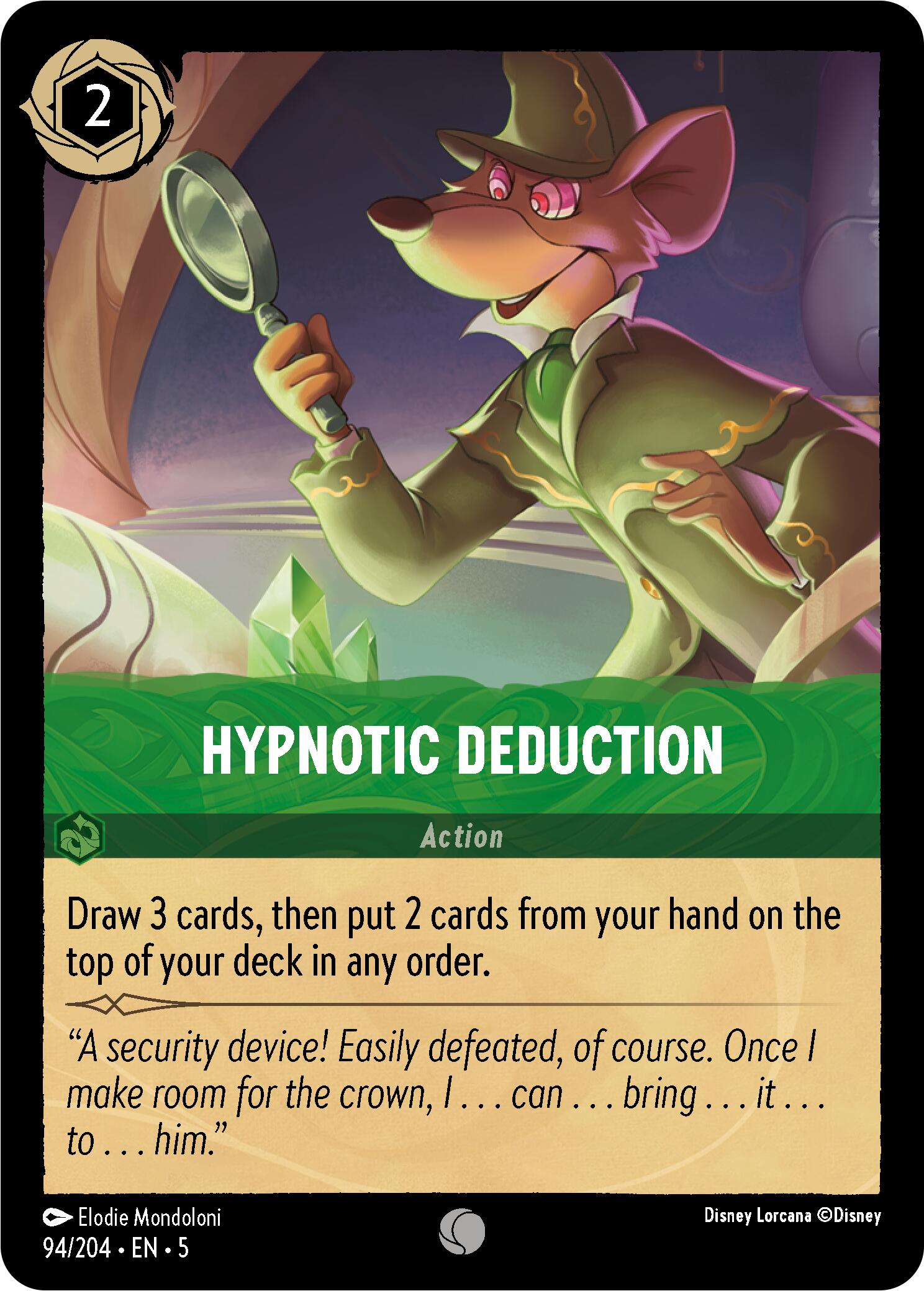 Hypnotic Deduction (94/204) [Shimmering Skies] | Total Play