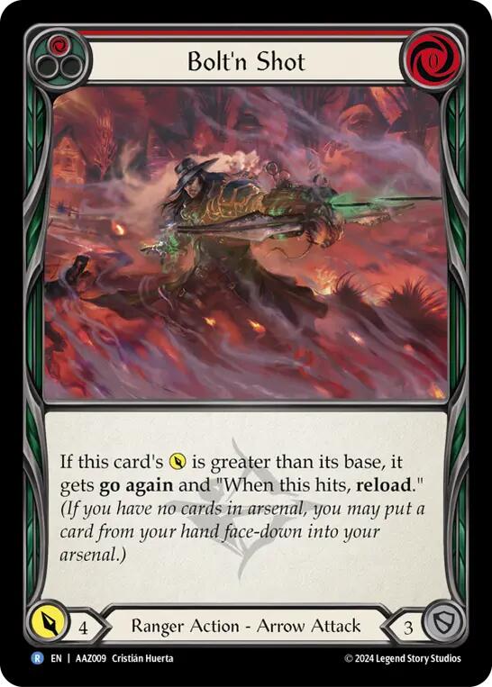 Bolt'n' Shot (Red) [AAZ009] (Armory Deck: Azalea) | Total Play