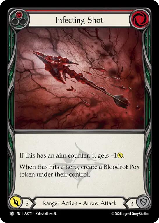 Infecting Shot (Red) [AAZ011] (Armory Deck: Azalea) | Total Play