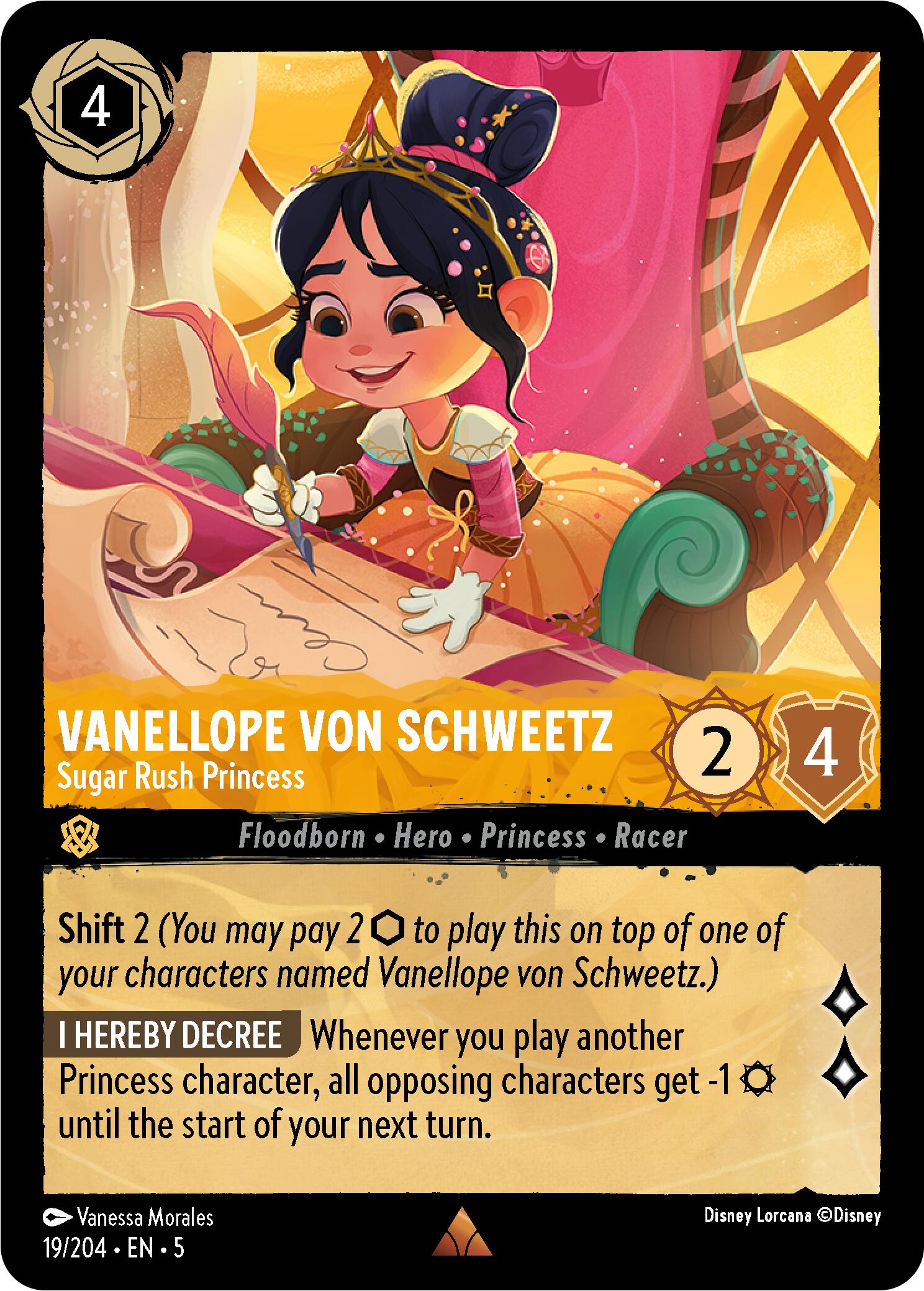 Vanellope von Schweetz - Sugar Rush Princess (19/204) [Shimmering Skies] | Total Play