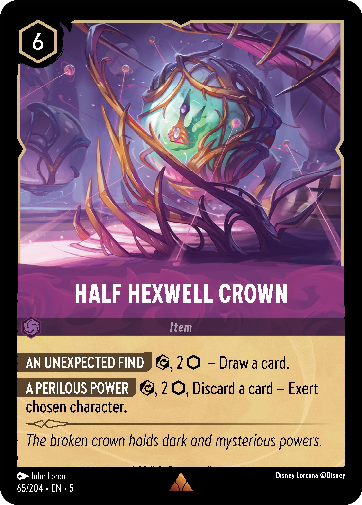Half Hexwell Crown (65/204) [Shimmering Skies] | Total Play