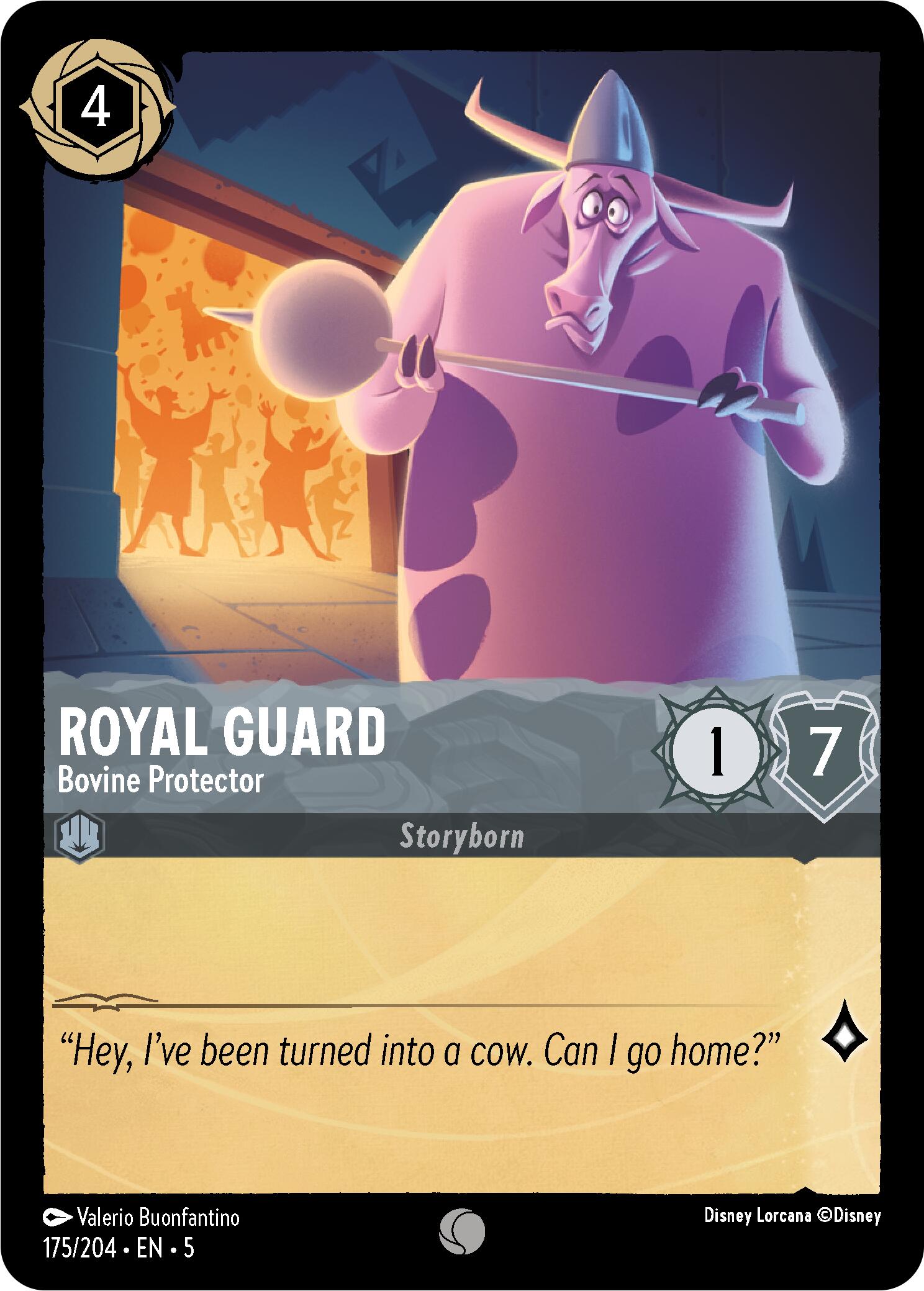 Royal Guard - Bovine Protector (175/204) [Shimmering Skies] | Total Play