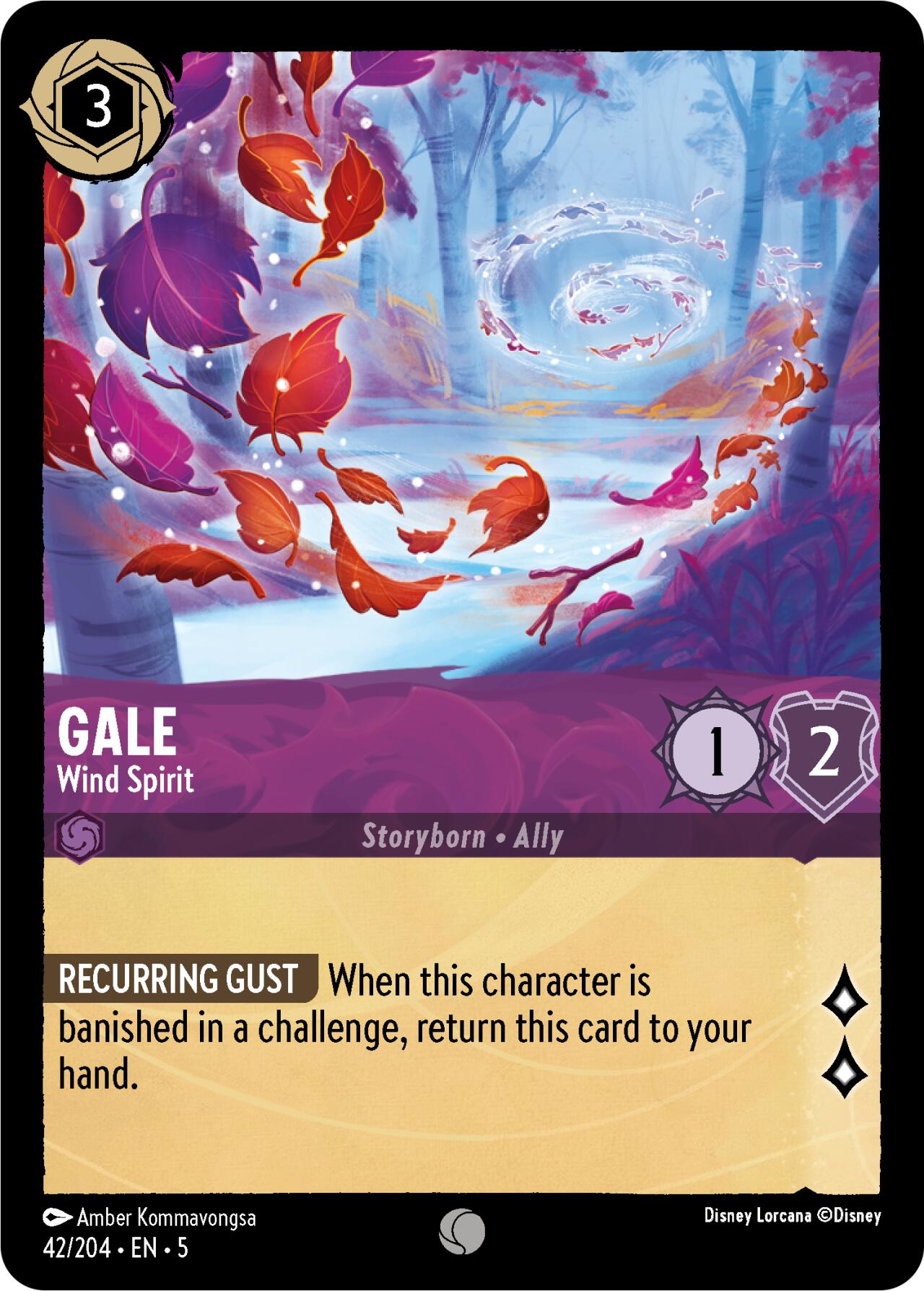 Gale - Wind Spirit (42/204) [Shimmering Skies] | Total Play