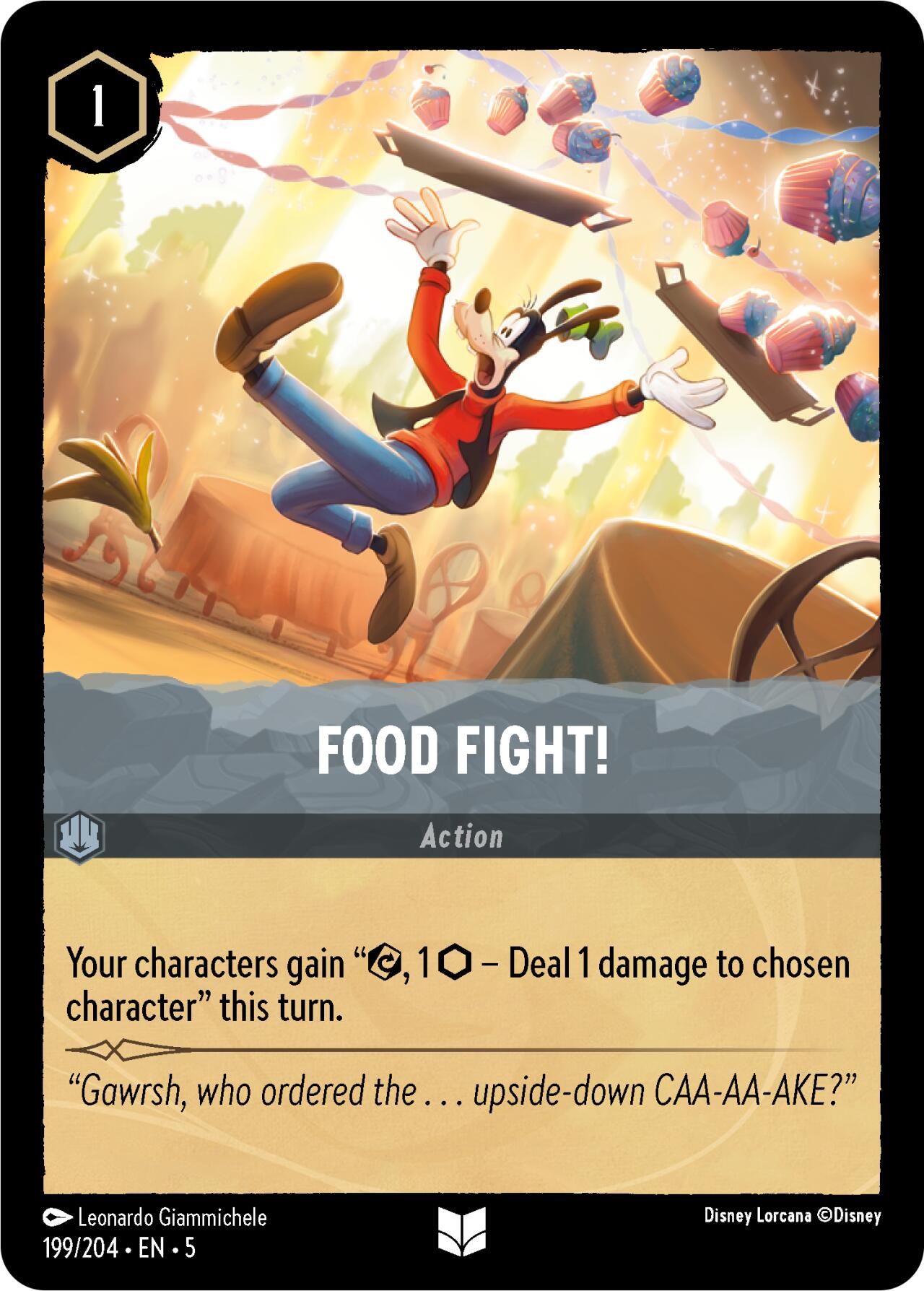 Food Fight! (199/204) [Shimmering Skies] | Total Play