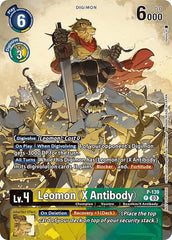 Leomon (X Antibody) [P-139] (Update Pack 2024) [Secret Crisis] | Total Play