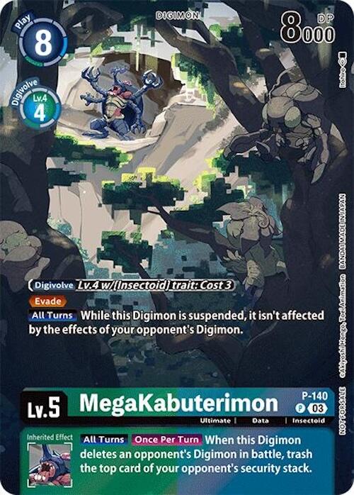 MegaKabuterimon [P-140] (Update Pack 2024) [Secret Crisis] | Total Play