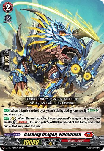 Dashing Dragon, Einionrush (D-PR/530EN) [D Promo Cards] | Total Play