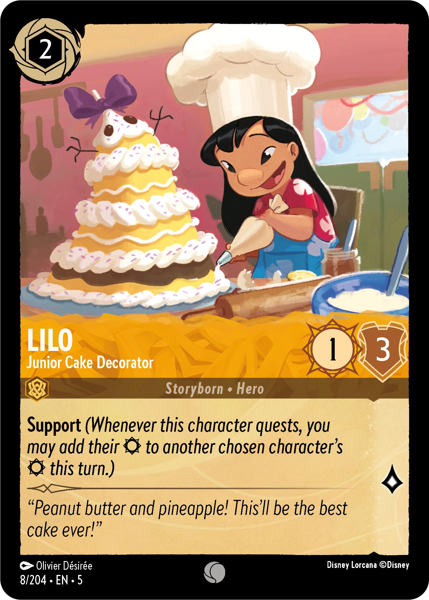 Lilo - Junior Cake Decorator (8/204) [Shimmering Skies] | Total Play