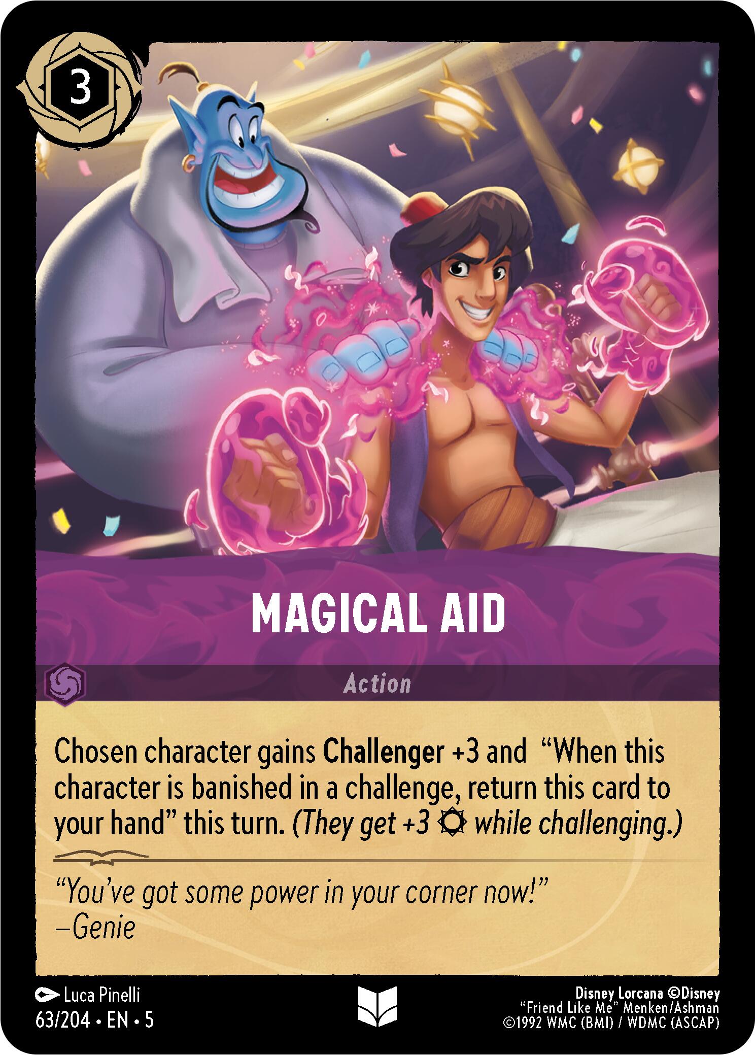 Magical Aid (63/204) [Shimmering Skies] | Total Play
