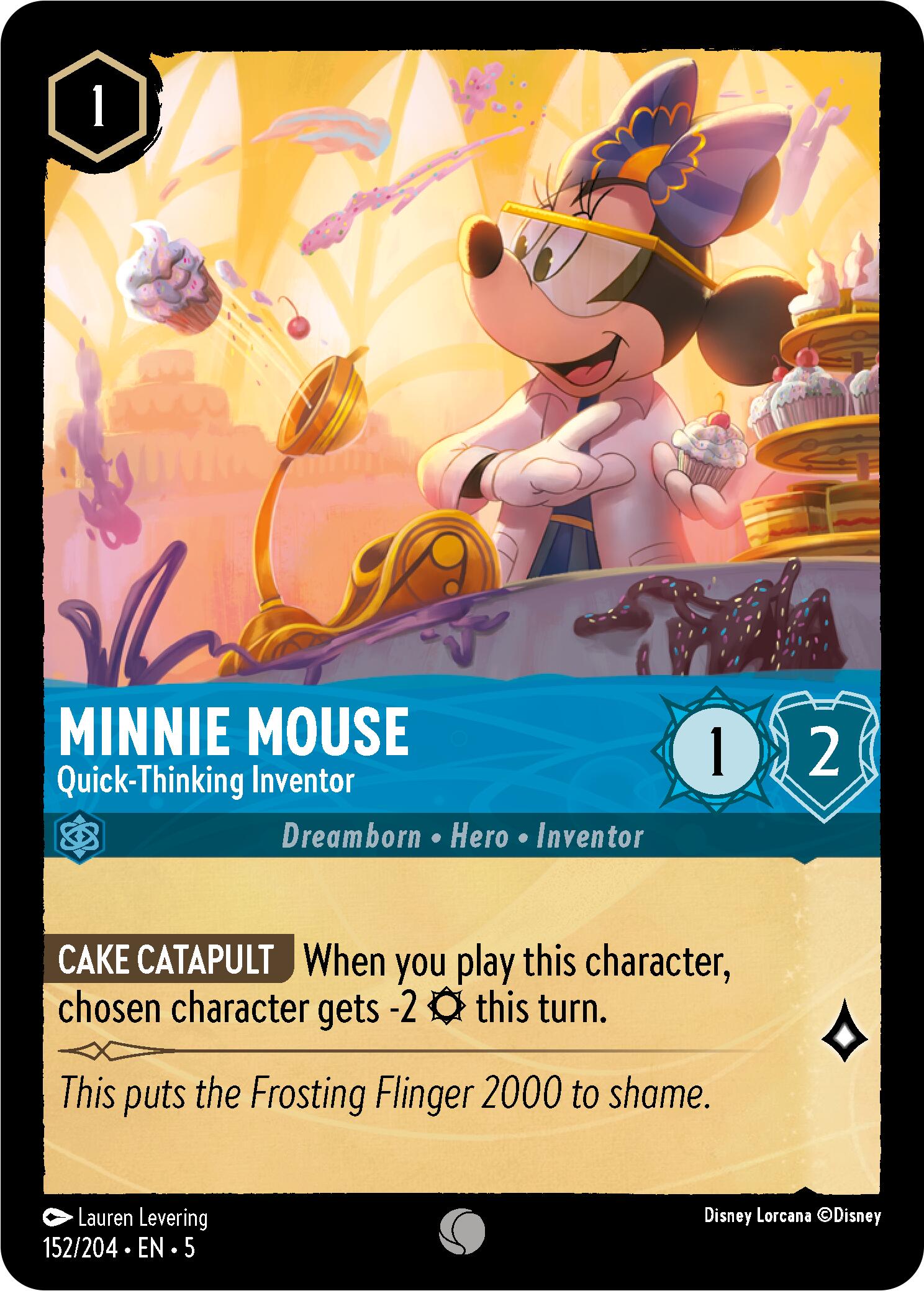 Minnie Mouse - Quick-Thinking Inventor (152/204) [Shimmering Skies] | Total Play