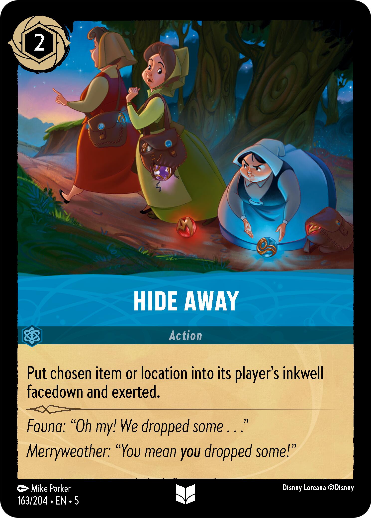 Hide Away (163/204) [Shimmering Skies] | Total Play