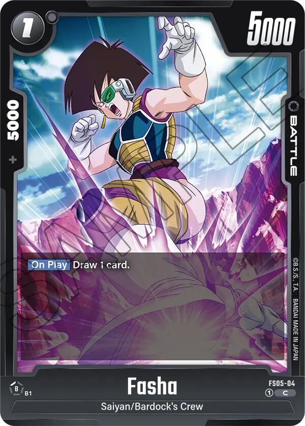 Fasha [Starter Deck: Bardock] | Total Play