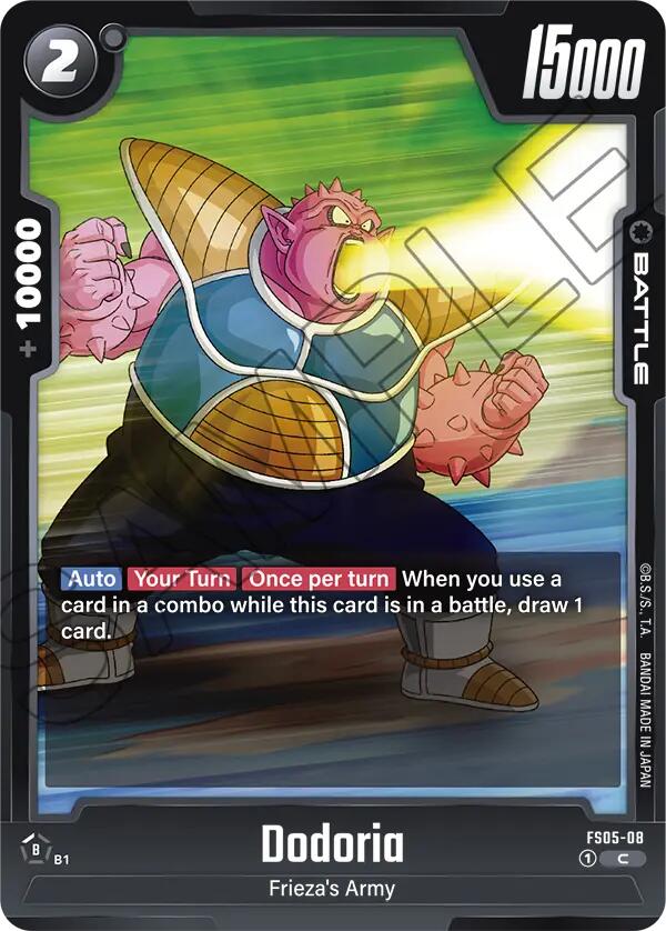 Dodoria [Starter Deck: Bardock] | Total Play