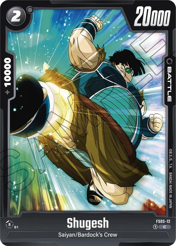Shugesh [Starter Deck: Bardock] | Total Play