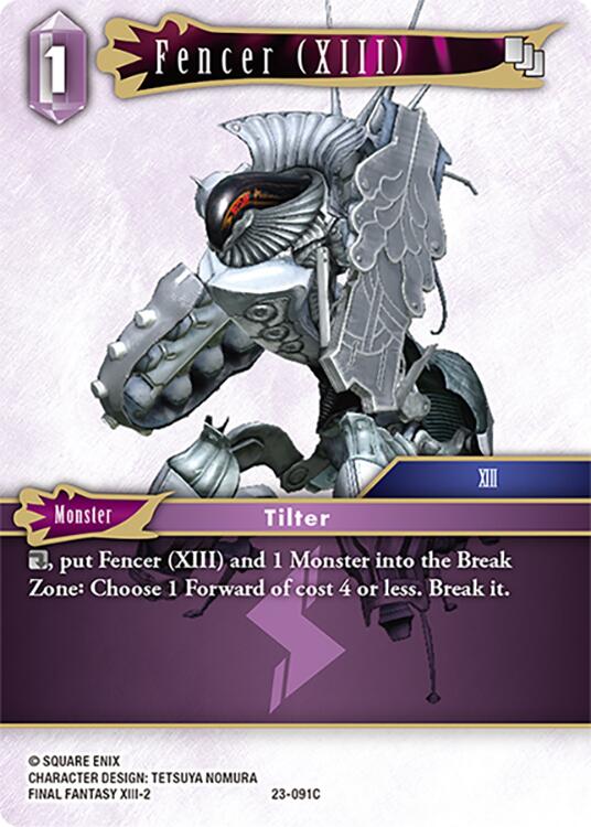Fencer (XIII) [Hidden Trials] | Total Play