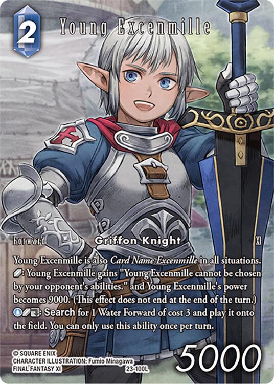Young Excenmille (Full Art) [Hidden Trials] | Total Play