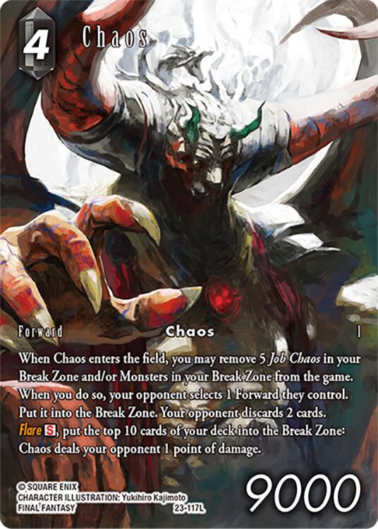 Chaos (Full Art) [Hidden Trials] | Total Play