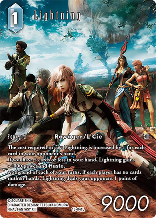 Lightning (Full Art Reprint) [Hidden Trials] | Total Play