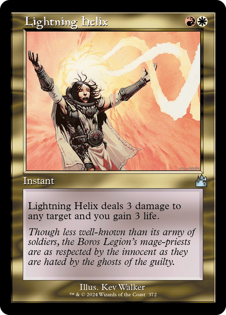 Lightning Helix (Retro Frame) [Ravnica Remastered] | Total Play