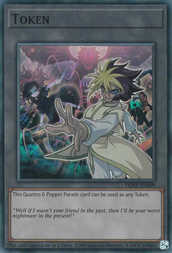 Token: Quattro & Puppet Parade [TKN5-EN009] Super Rare | Total Play