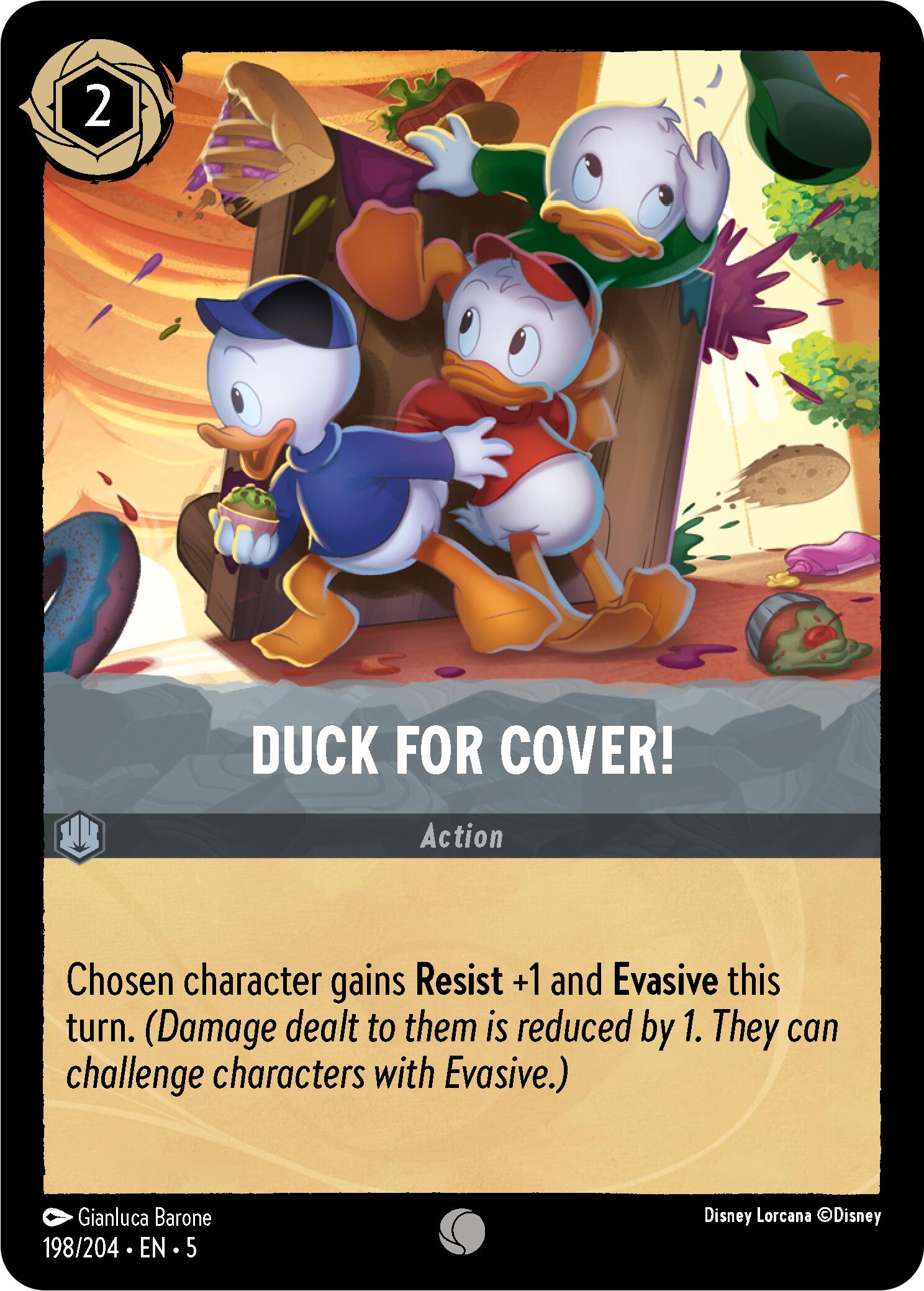 Duck for Cover! (198/204) [Shimmering Skies] | Total Play