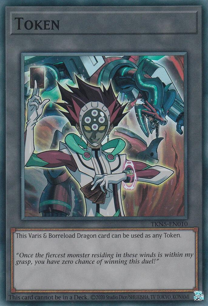 Token: Varis and Borreload Dragon [TKN5-EN010] Super Rare | Total Play