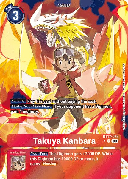 Takuya Kanbara [BT17-079] (Alternate Art) [Secret Crisis] | Total Play