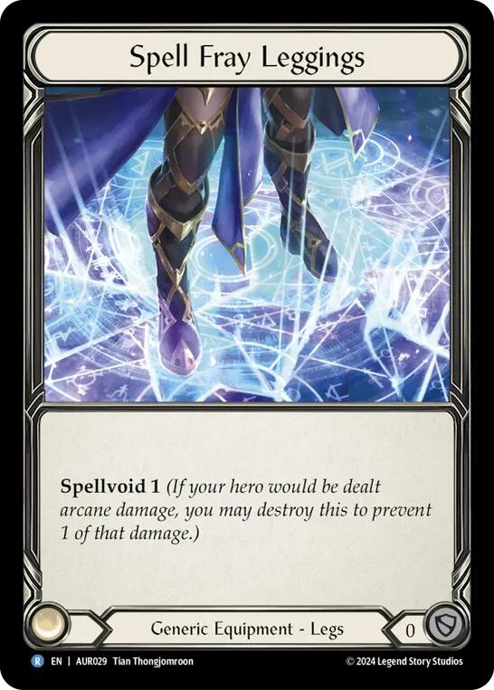 Spell Fray Leggings [AUR029] (1st Strike) | Total Play