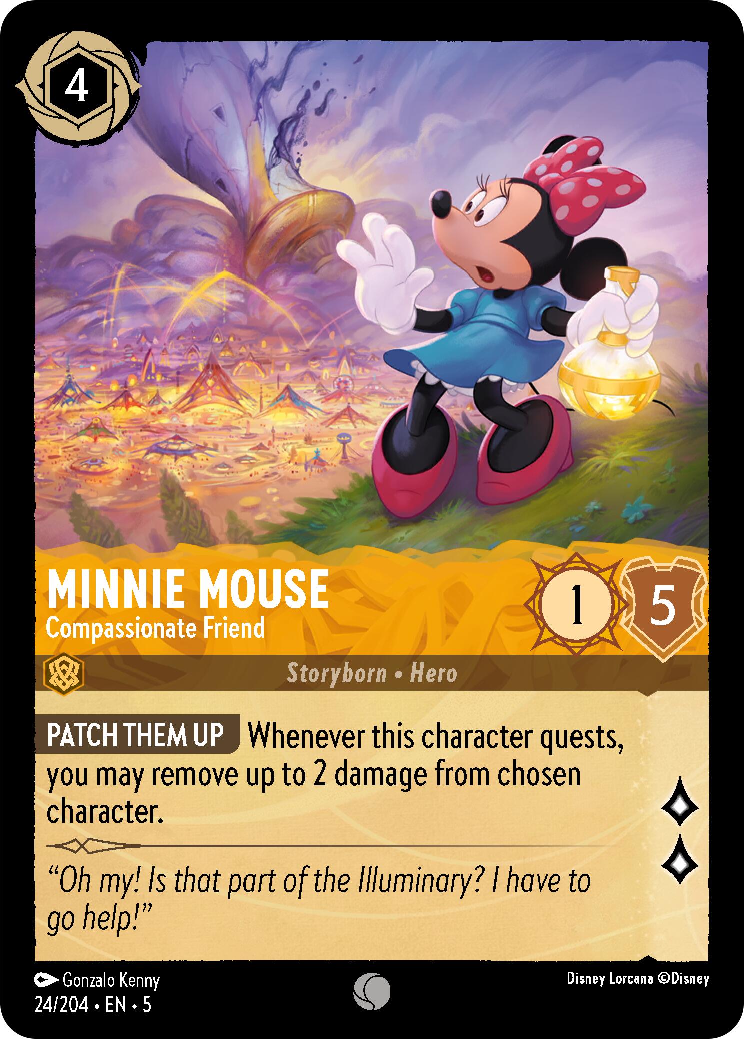 Minnie Mouse - Compassionate Friend (24/204) [Shimmering Skies] | Total Play