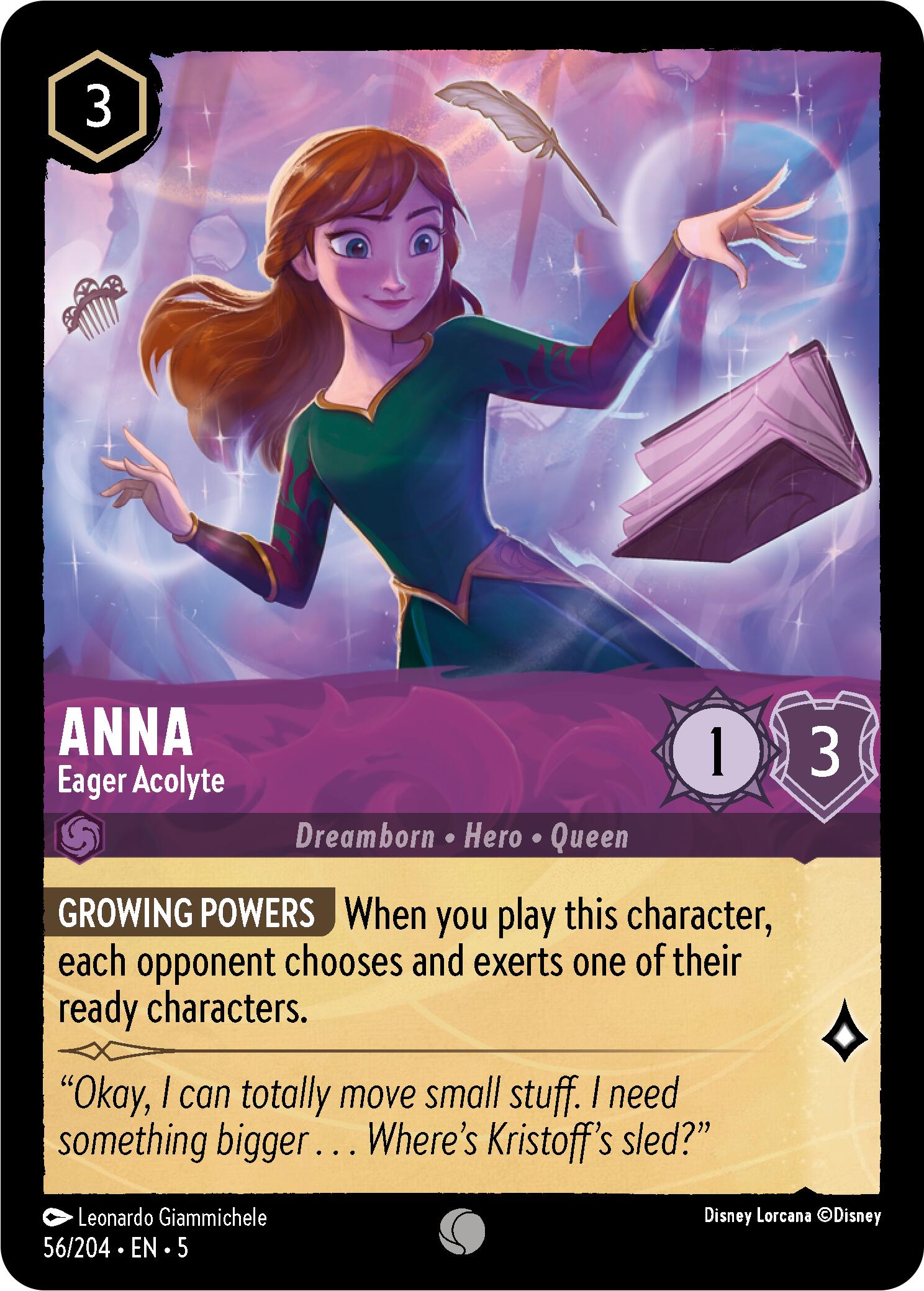 Anna - Eager Acolyte (56/204) [Shimmering Skies] | Total Play