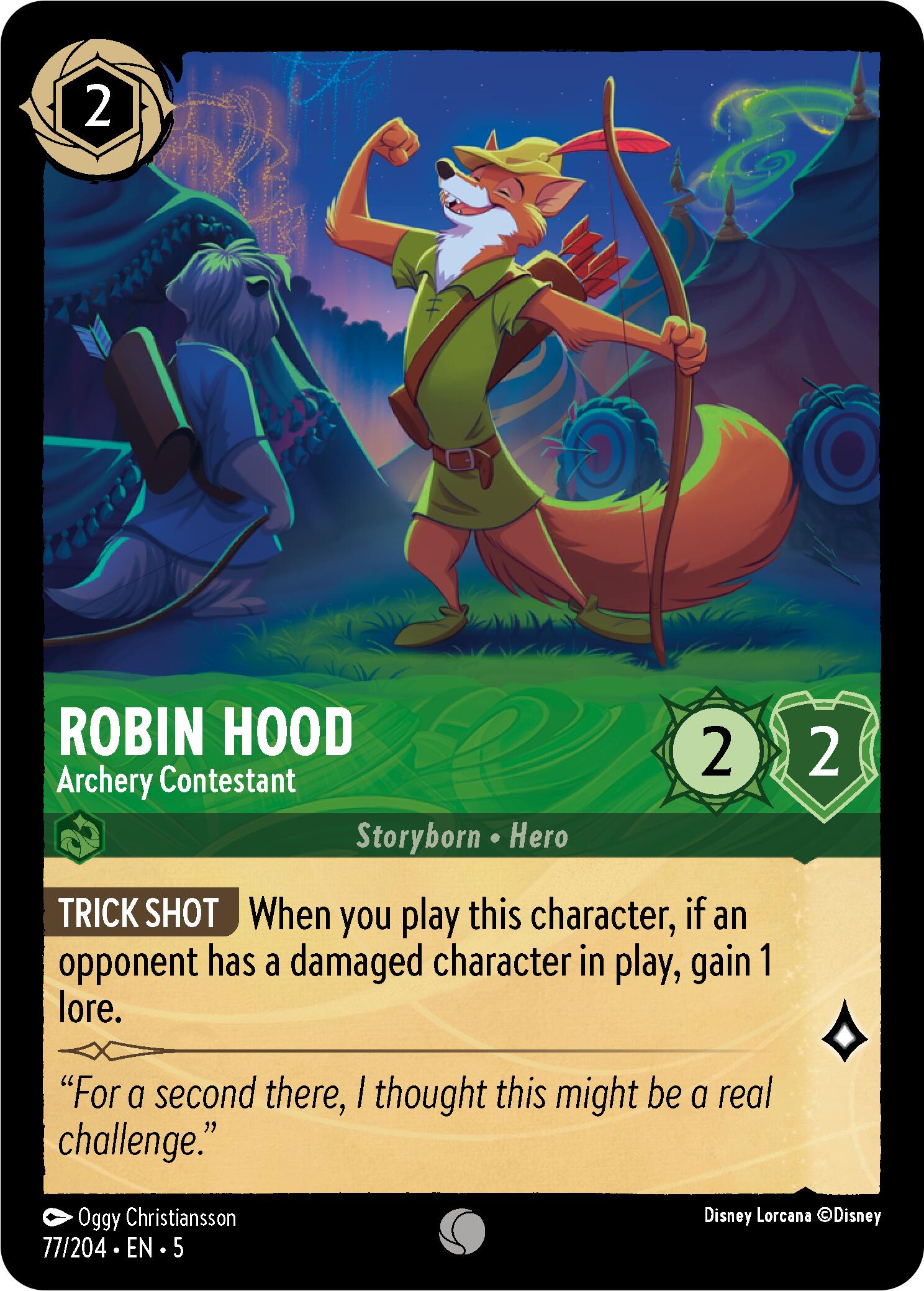 Robin Hood - Archery Contestant (77/204) [Shimmering Skies] | Total Play