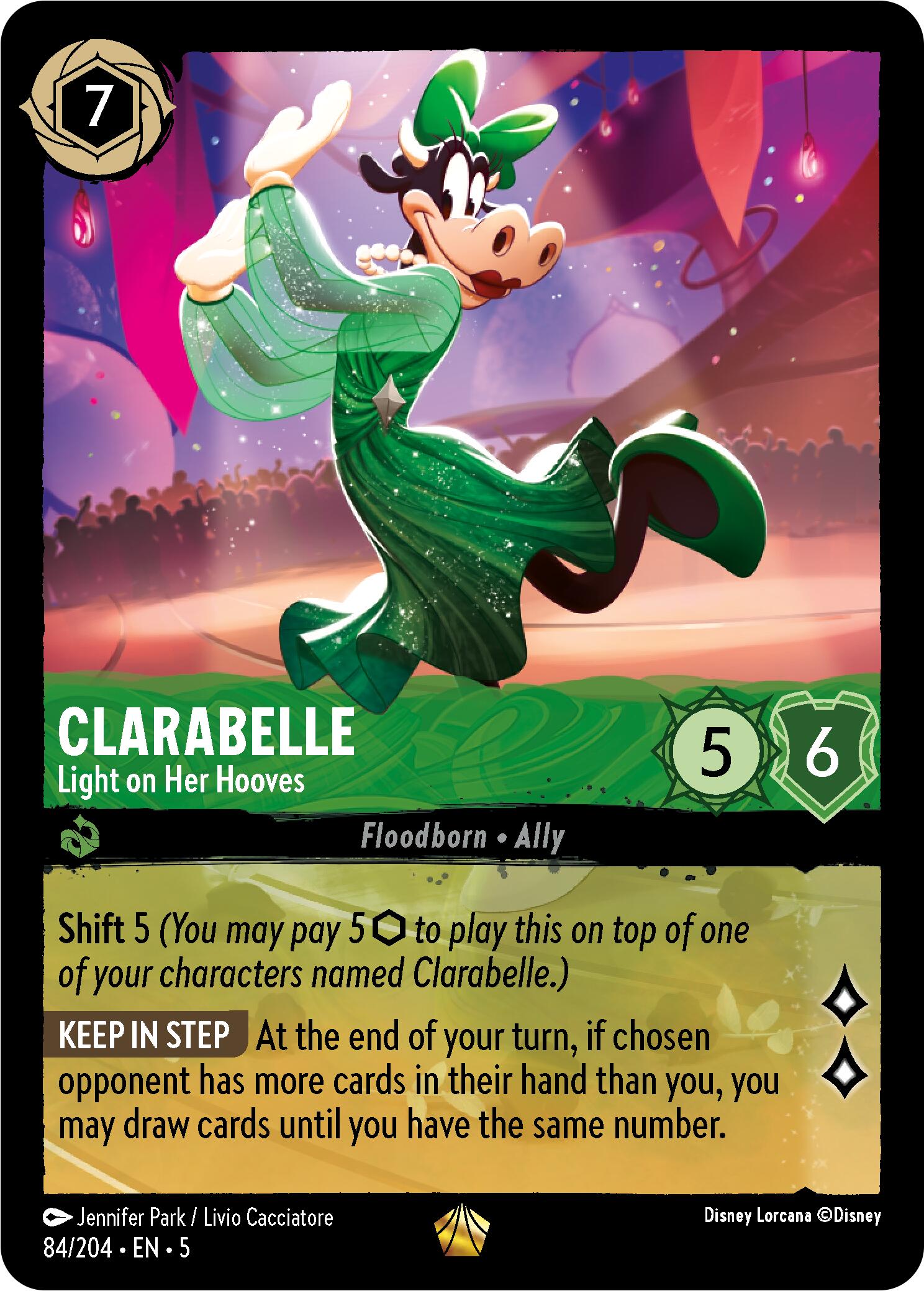 Clarabelle - Light on Her Hooves (84/204) [Shimmering Skies] | Total Play