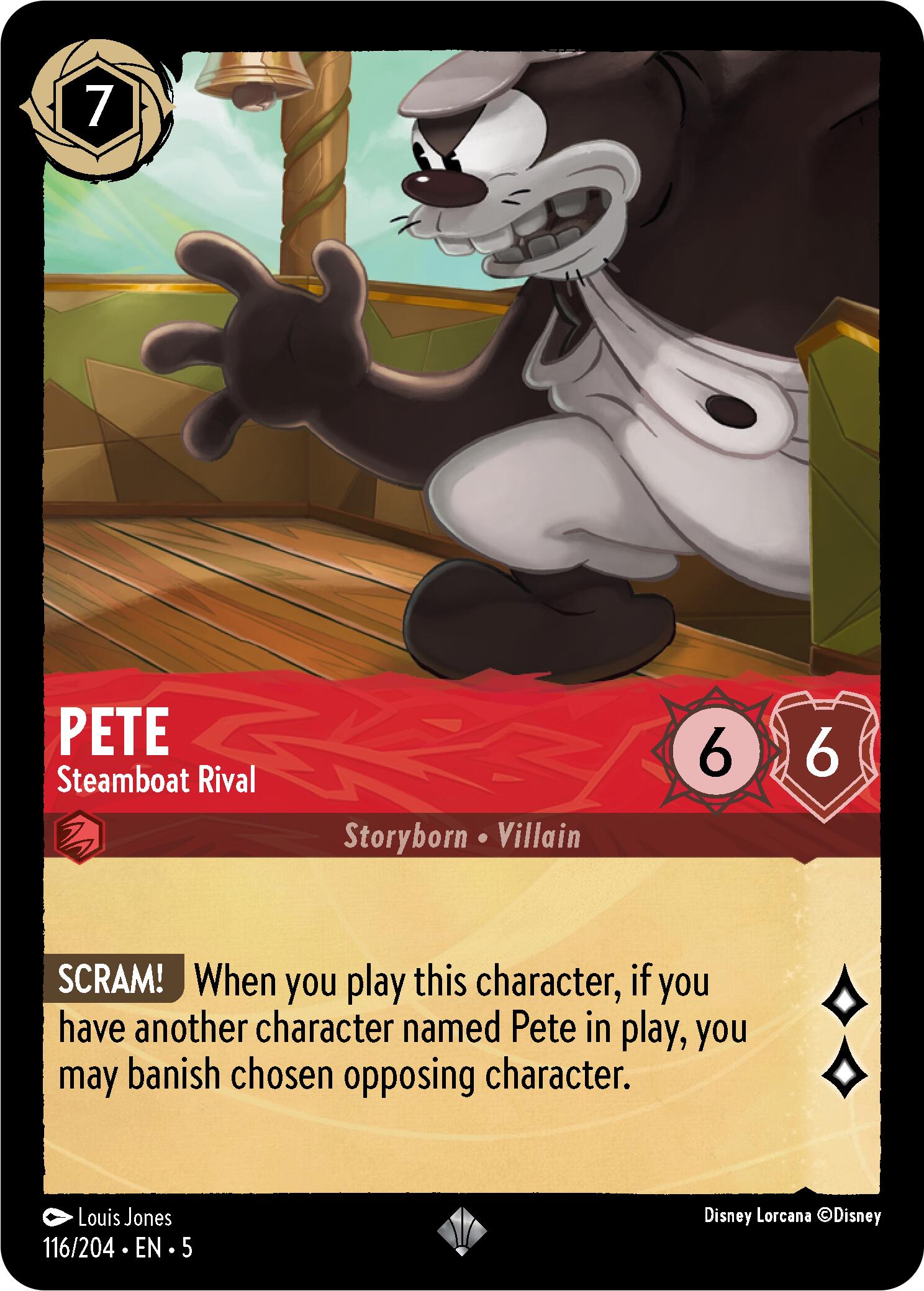 Pete - Steamboat Rival (116/204) [Shimmering Skies] | Total Play