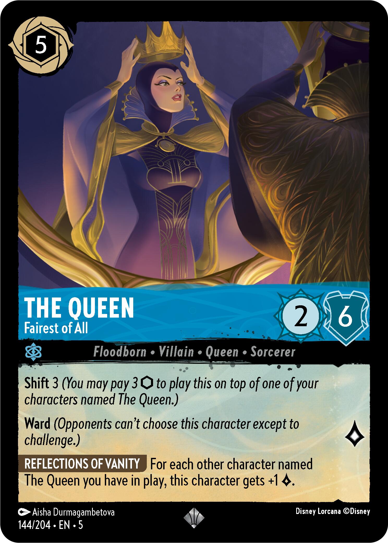 The Queen - Fairest of All (144/204) [Shimmering Skies] | Total Play