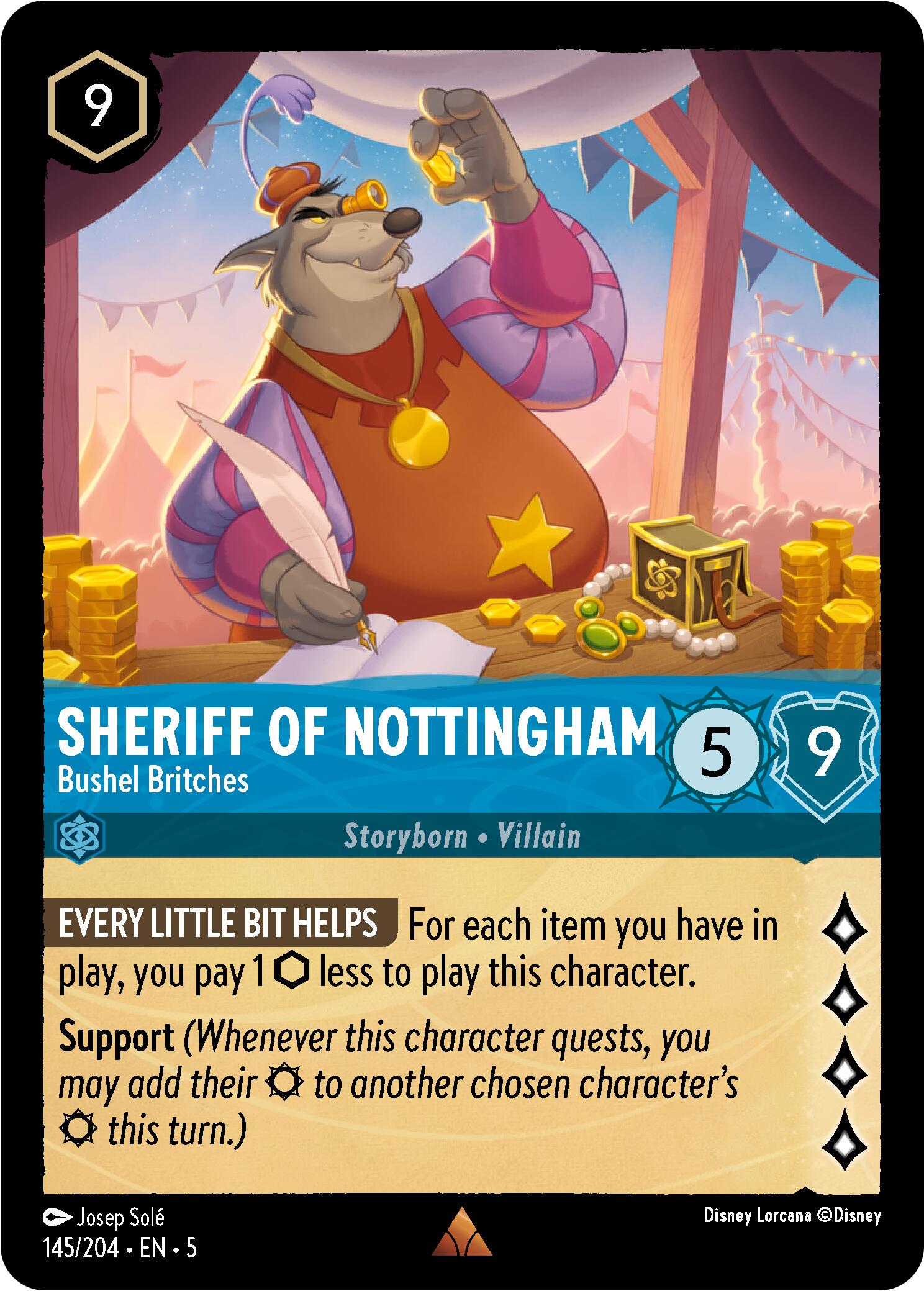 Sheriff of Nottingham - Bushel Britches (145/204) [Shimmering Skies] | Total Play