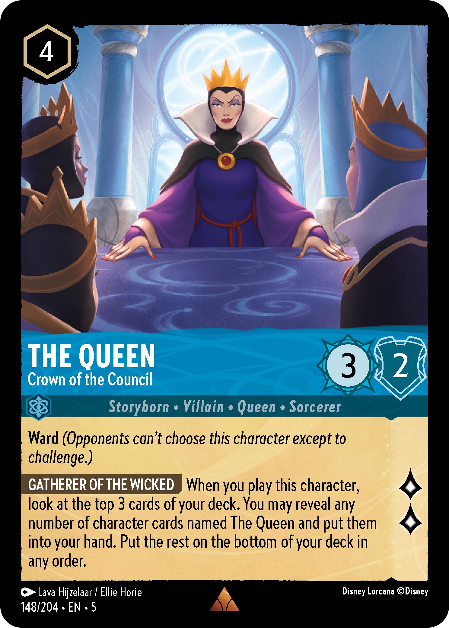 The Queen - Crown of the Council (148/204) [Shimmering Skies] | Total Play
