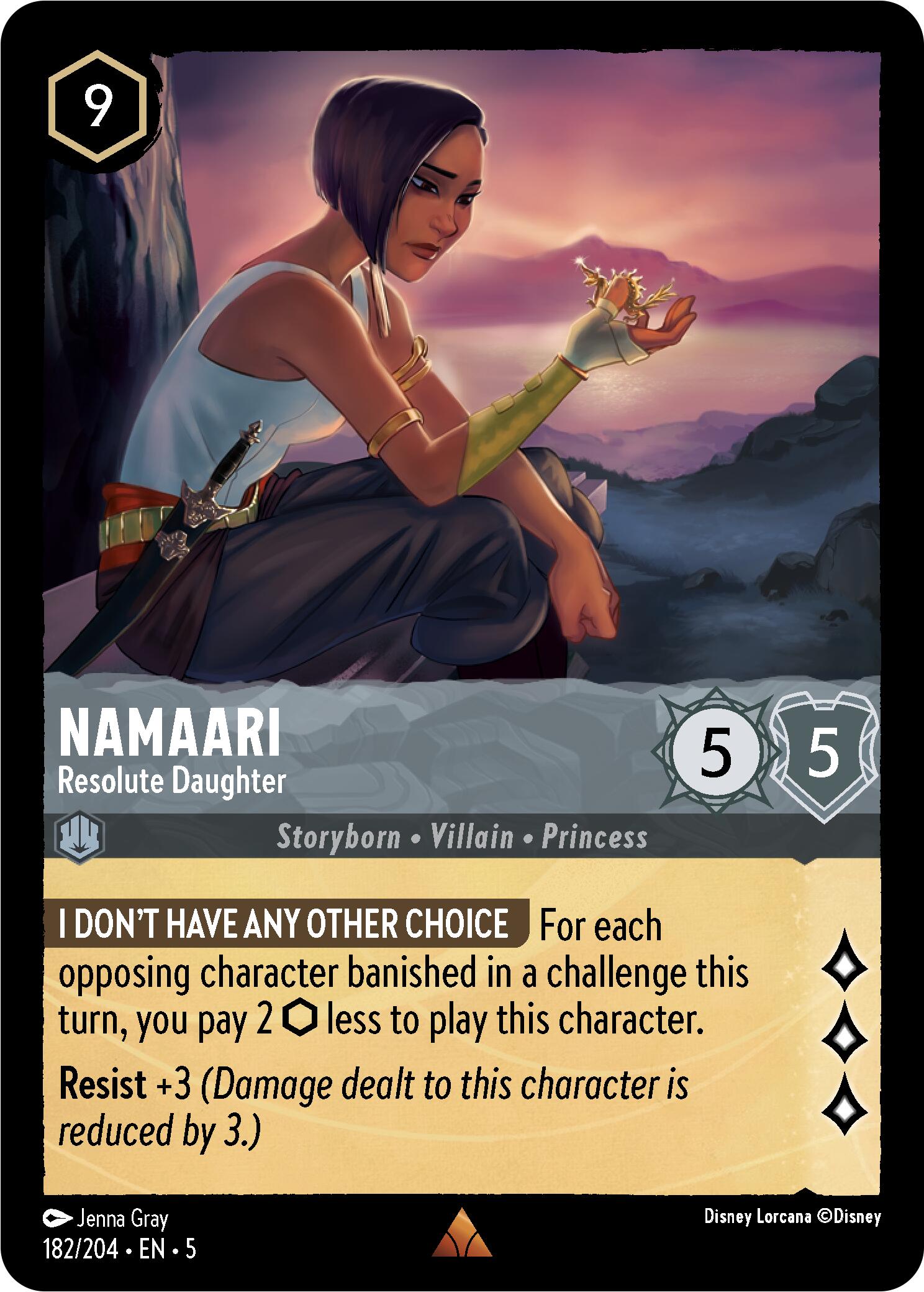 Namaari - Resolute Daughter (182/204) [Shimmering Skies] | Total Play
