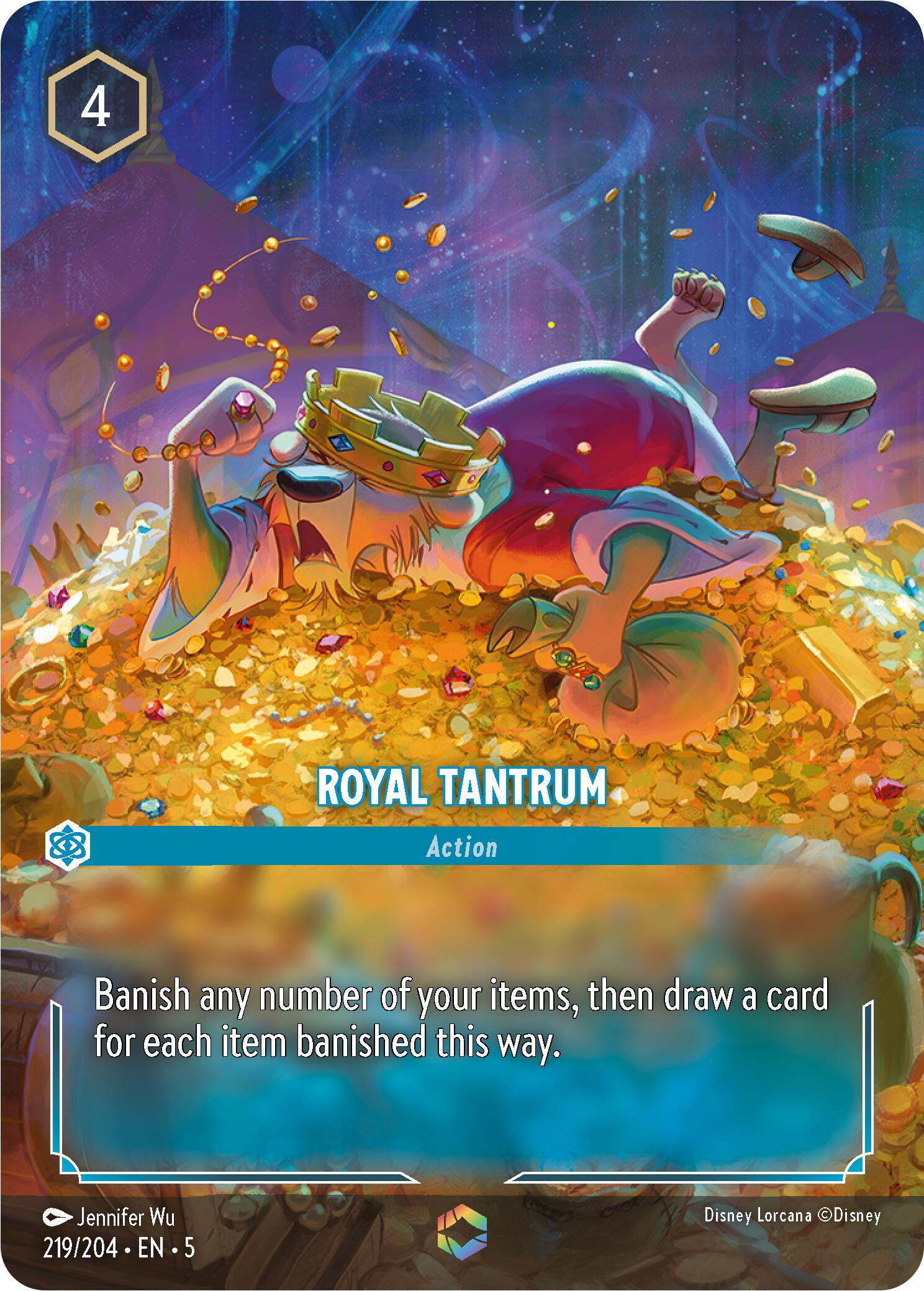 Royal Tantrum (Enchanted) (219/204) [Shimmering Skies] | Total Play