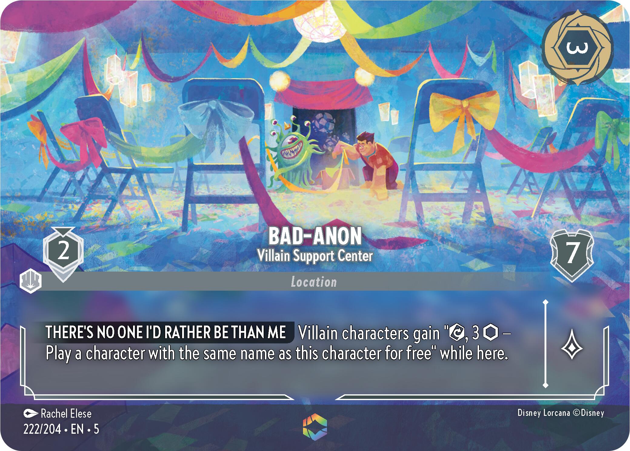 Bad-Anon - Villain Support Center (Enchanted) (222/204) [Shimmering Skies] | Total Play
