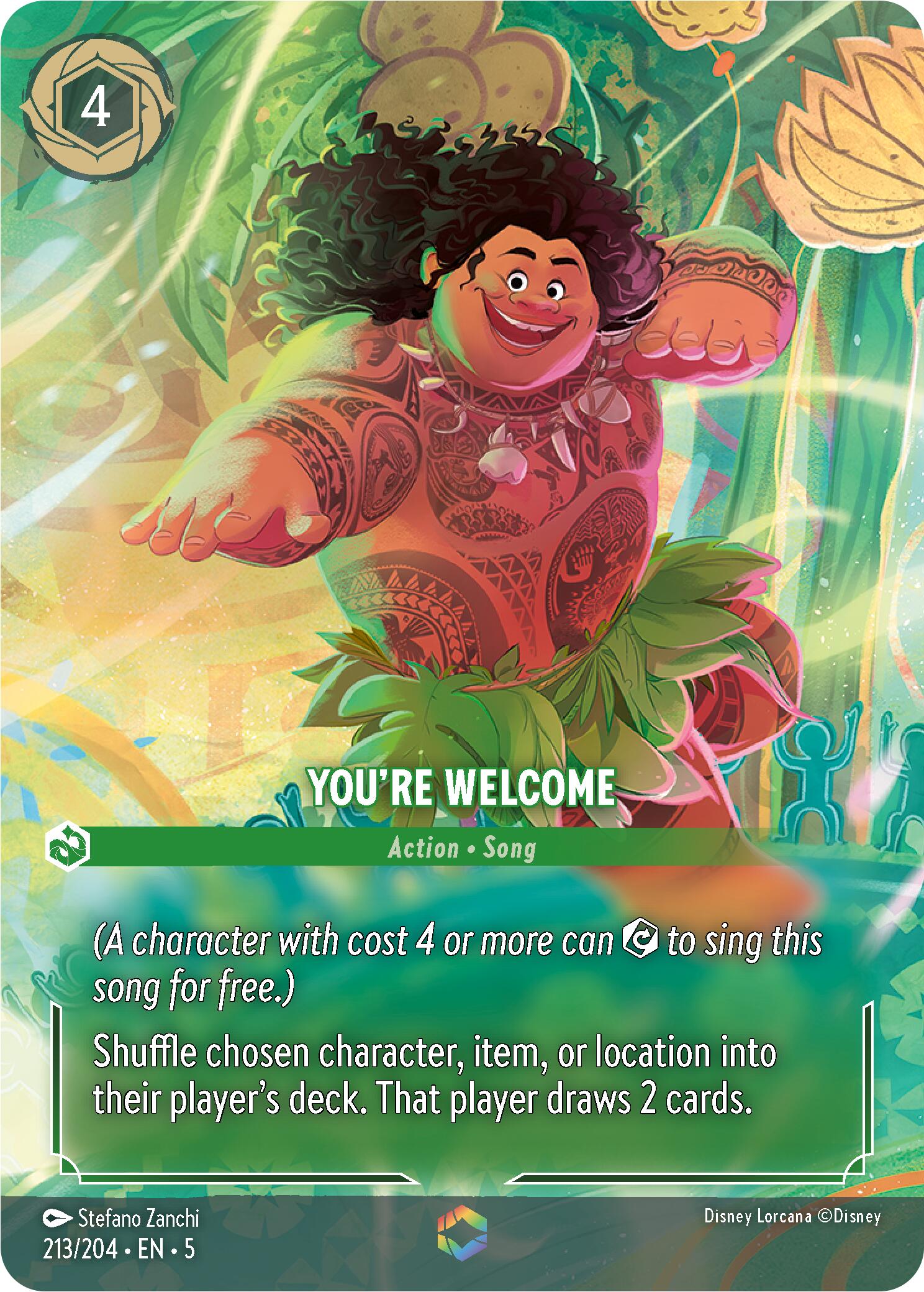 You're Welcome (Enchanted) (213/204) [Shimmering Skies] | Total Play