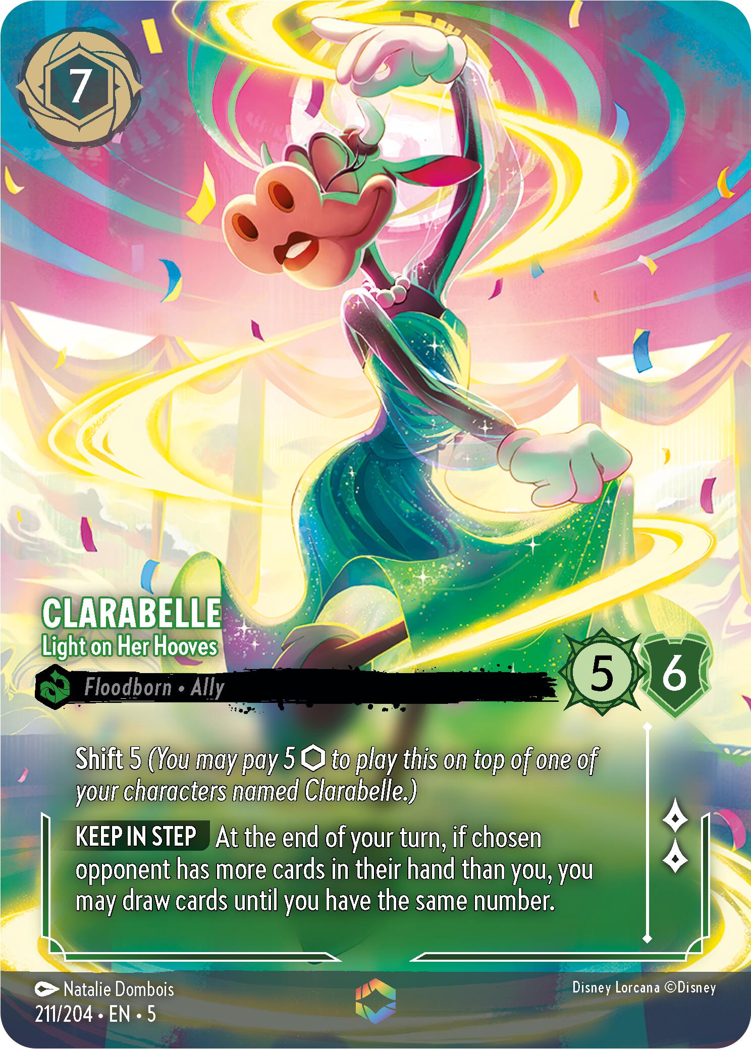 Clarabelle - Light on Her Hooves (Enchanted) (211/204) [Shimmering Skies] | Total Play