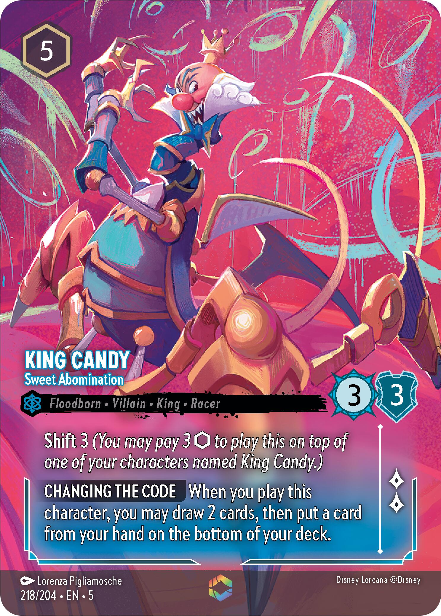 King Candy - Sweet Abomination (Enchanted) (218/204) [Shimmering Skies] | Total Play