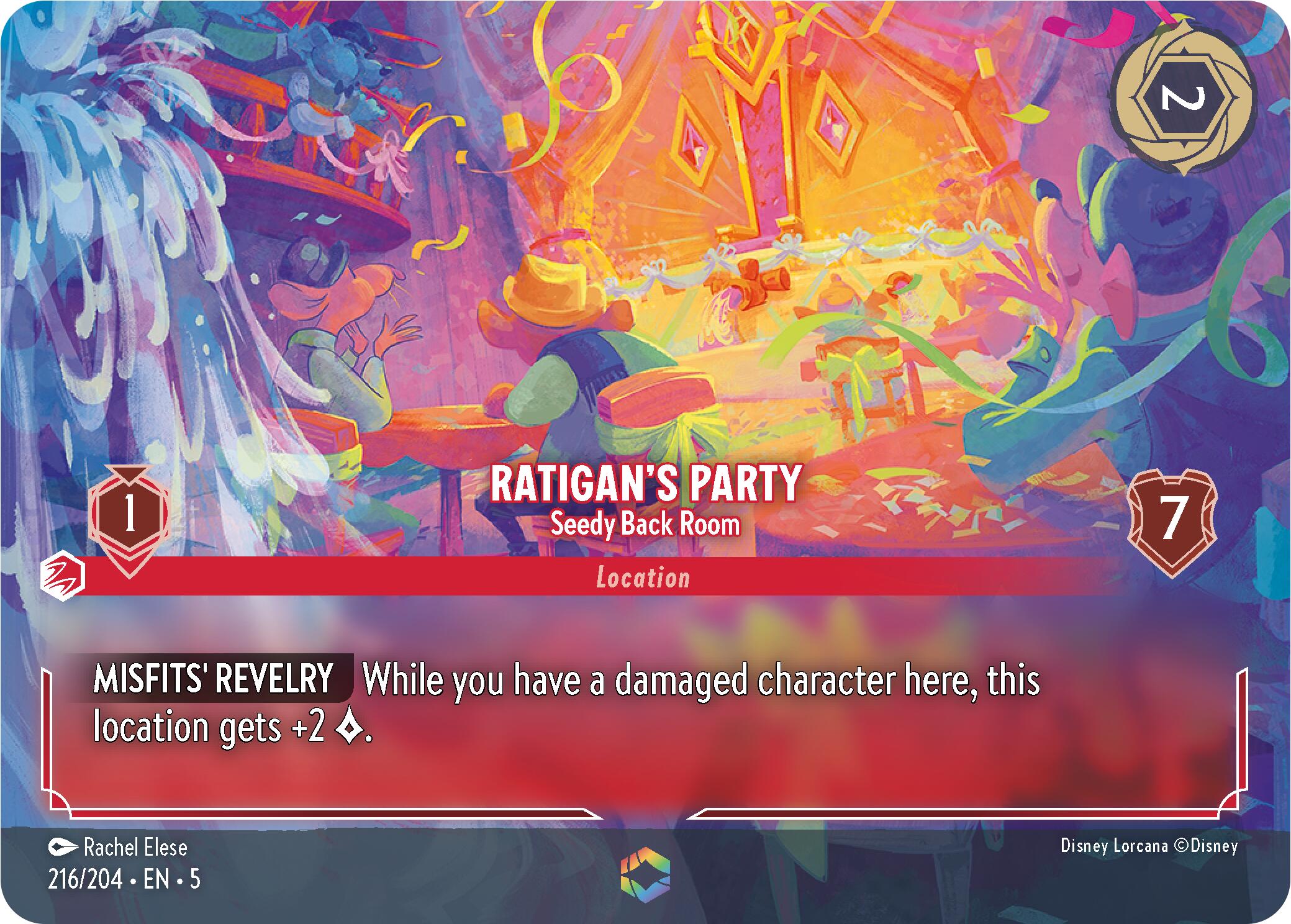 Ratigan's Party - Seedy Back Room (Enchanted) (216/204) [Shimmering Skies] | Total Play