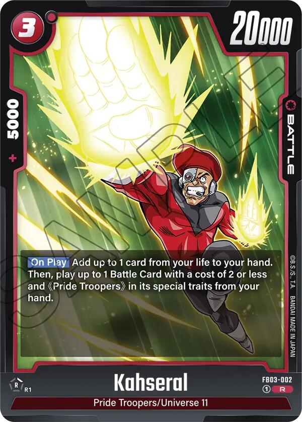 Kahseral [Raging Roar] | Total Play