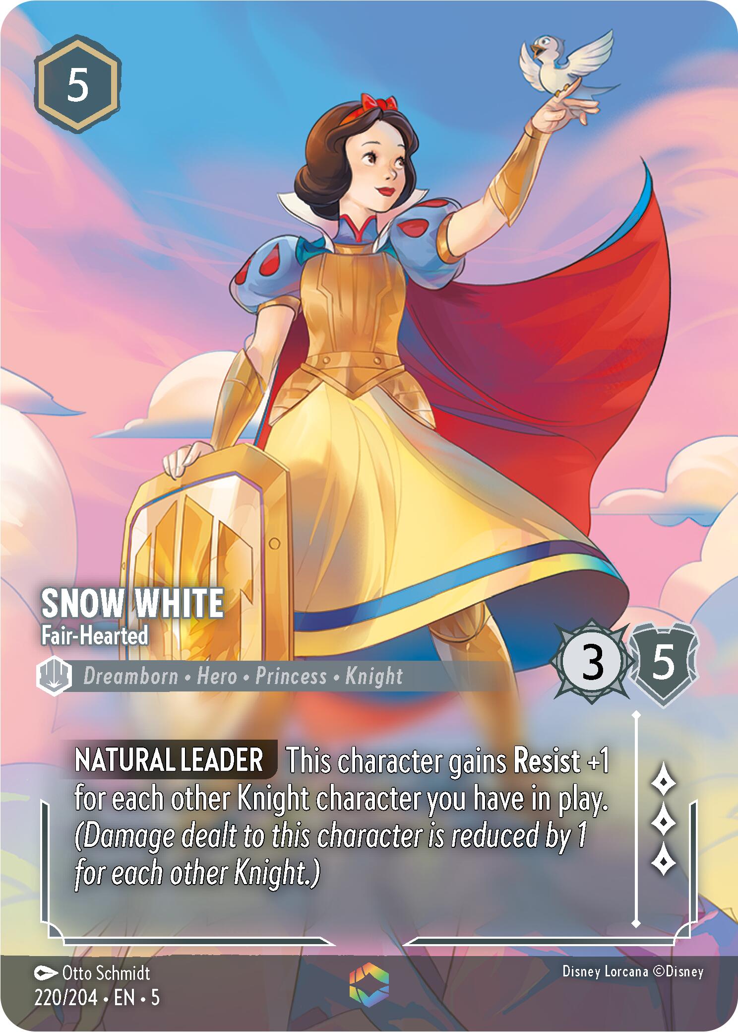 Snow White - Fair-Hearted (Enchanted) (220/204) [Shimmering Skies] | Total Play