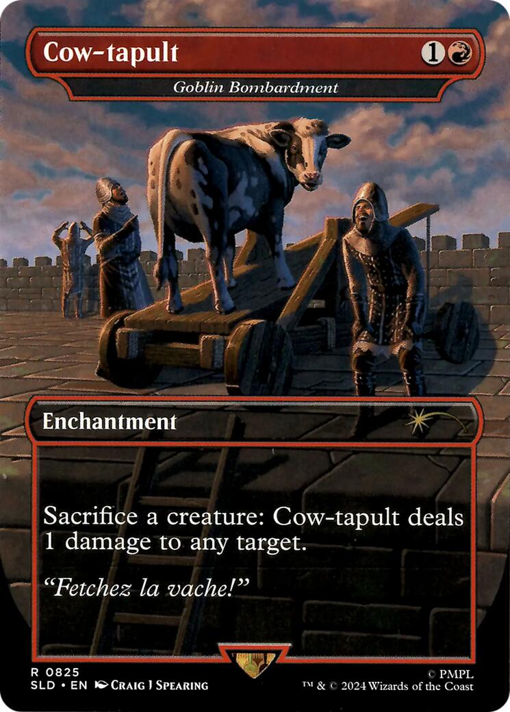 Cow-tapult - Goblin Bombardment [Secret Lair Drop Series] | Total Play