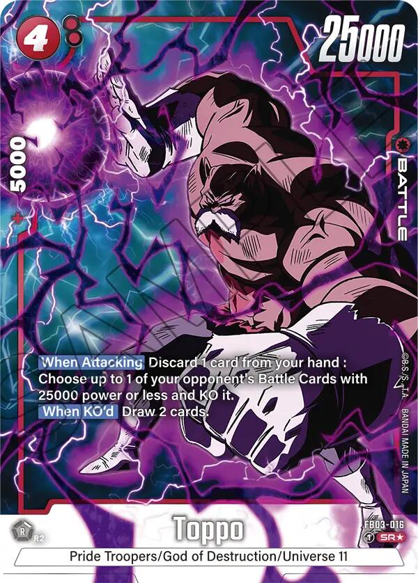 Toppo (FB03-016) (Alternate Art) [Raging Roar] | Total Play