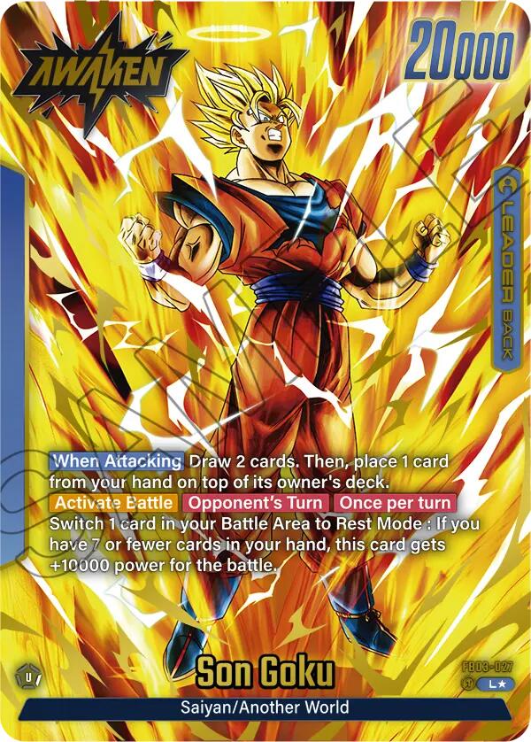 Son Goku (FB03-027) (Alternate Art) [Raging Roar] | Total Play